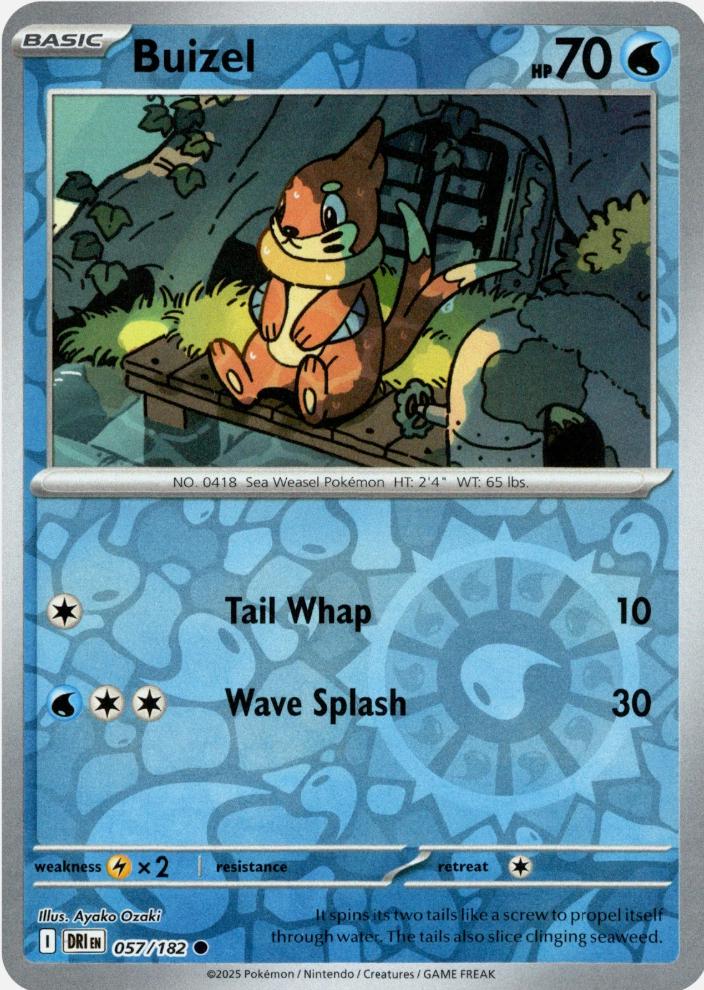 Buizel [Reverse Holo]